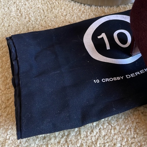 🎉HP🎉 NEW 10 Crosby Derek Lam Maccoy D’Orsay Pump Oxblood 8M - Picture 8 of 9